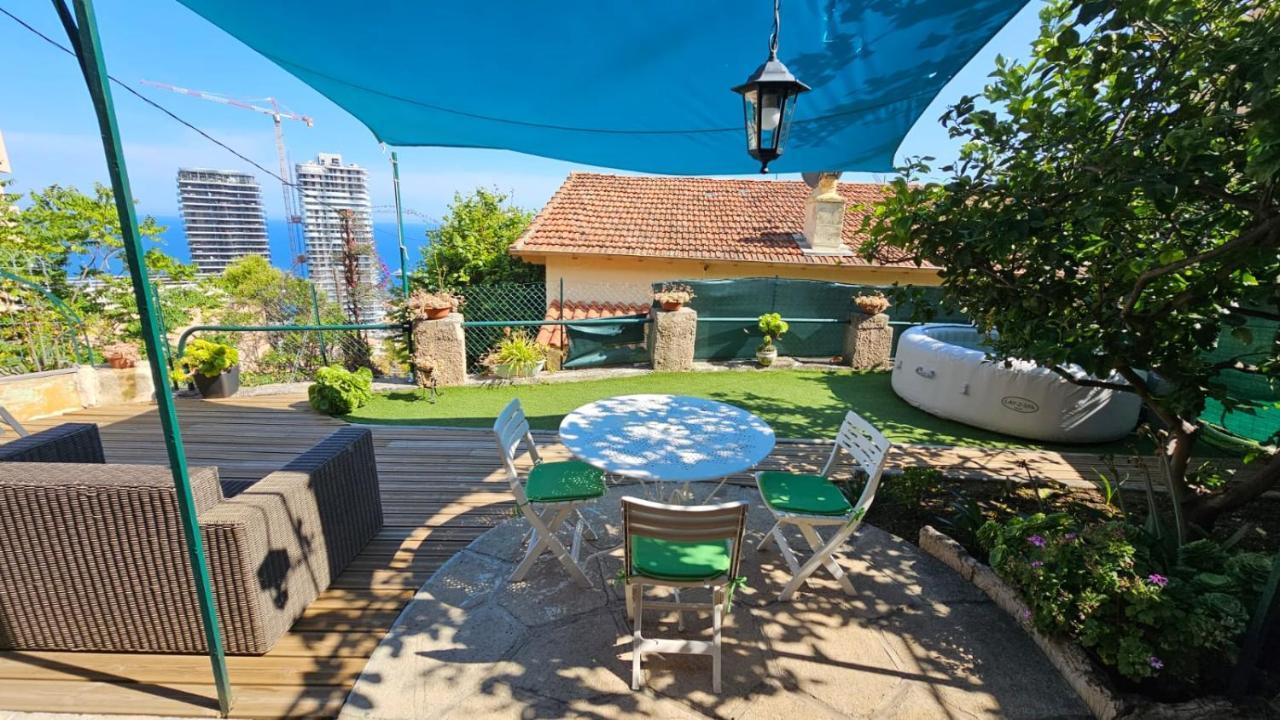 Maison Avec Jardin, Vue Mer Aux Portes De Monaco Beausoleil Ngoại thất bức ảnh